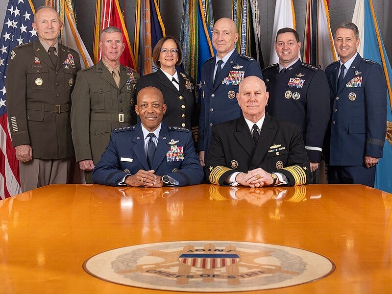 Official photo of the Eight Members of the Joint Chiefs of Staff-November 2024