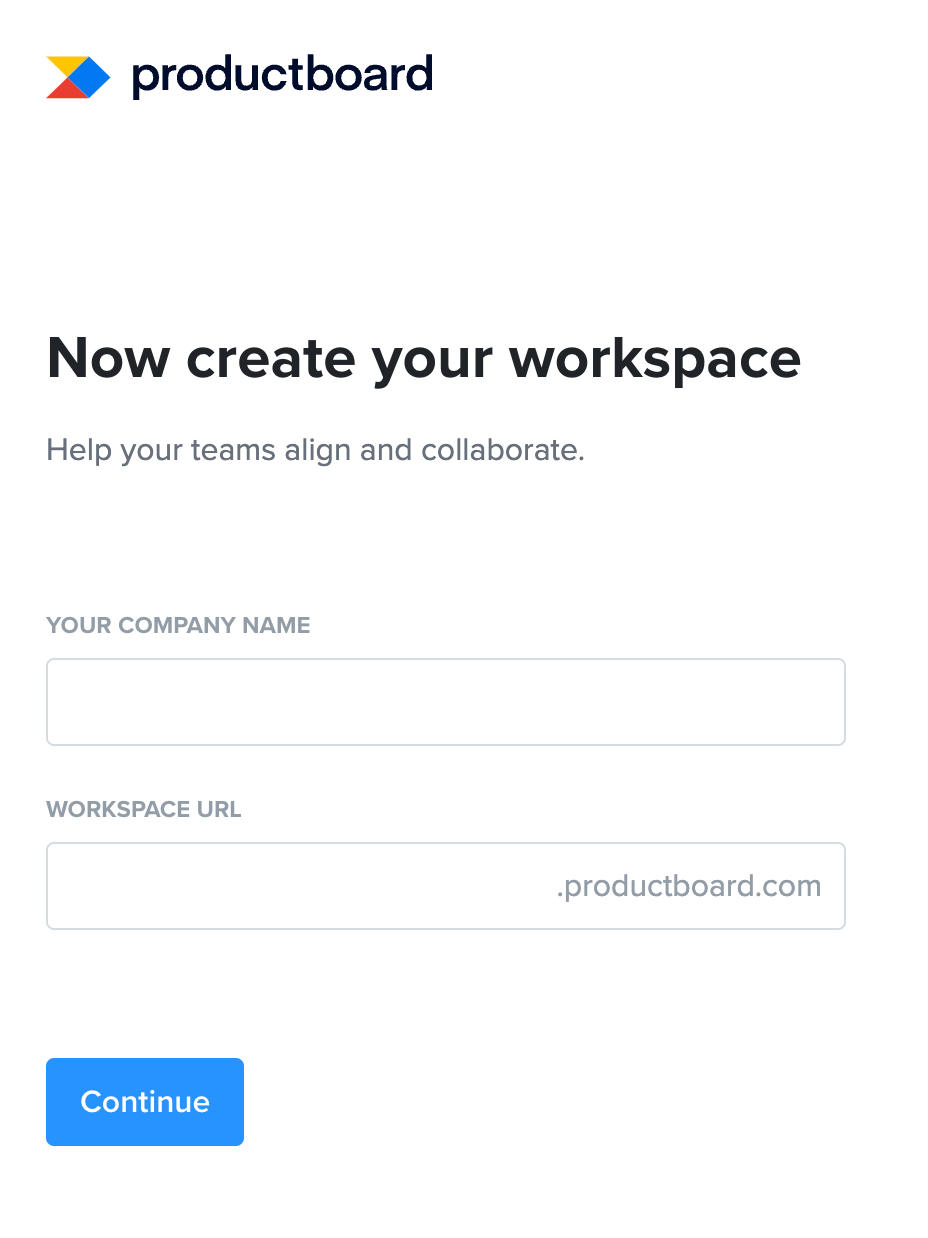 productboard create workspace