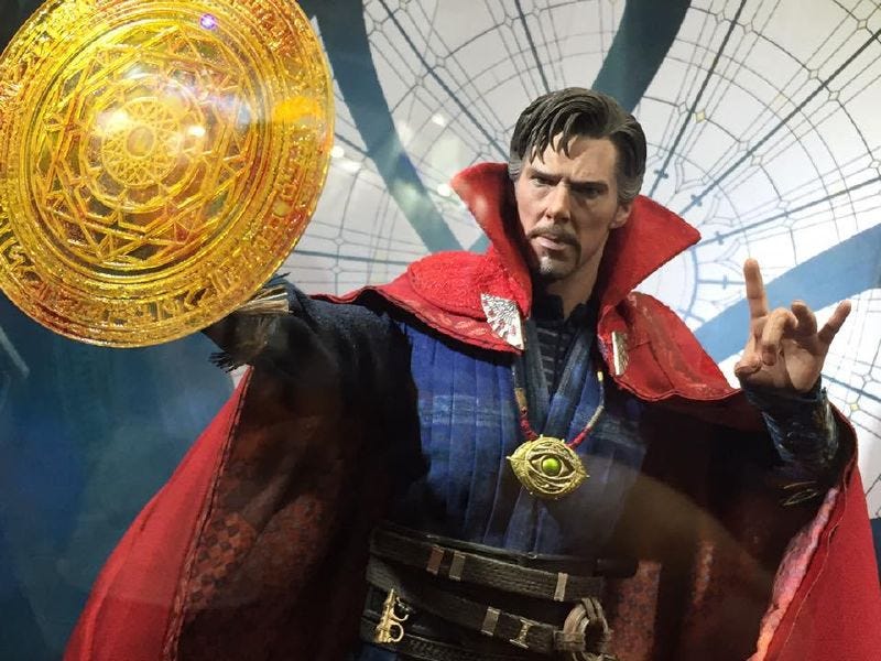 doctor strange film version action figure