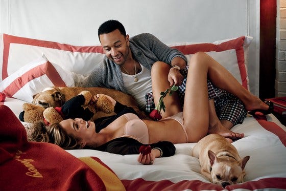 john legend valentines day with chrissy teigen images