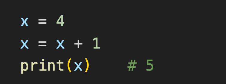 assignment operator precedence python