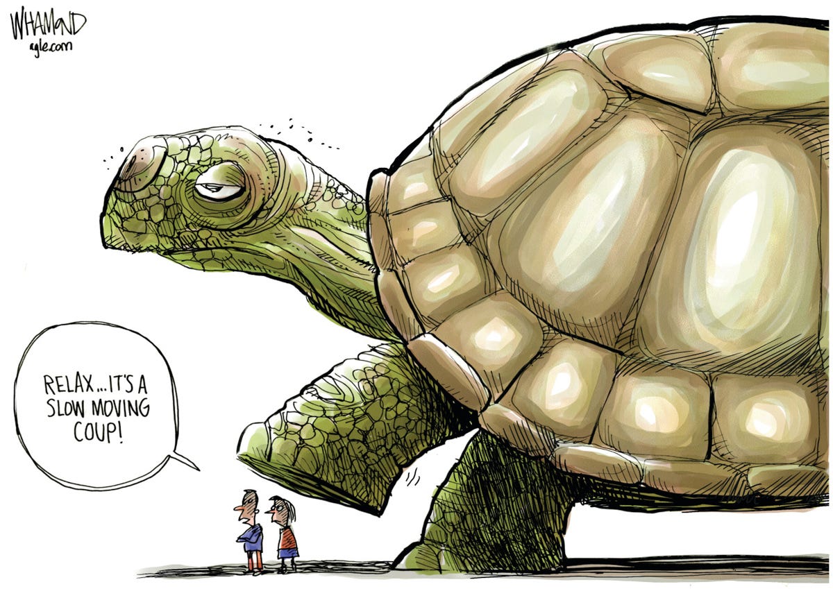 Slow Moving Coup | CT News Junkie