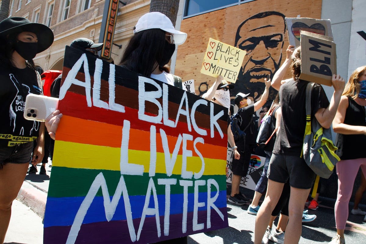 In Los Angeles, activists call for an end to police abuse against black  LGBTQ Americans - The Washington Post