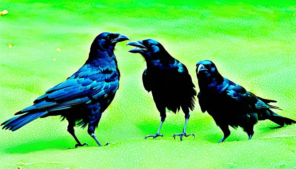 3 Black crows