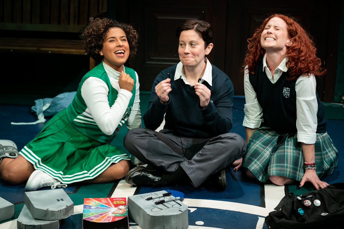 Ya Sorta Gotta Love “Mercutio Loves Romeo Loves Juliet Loves” (or at least  Like in a Friend Kinda Way) Off-Broadway by Boomerang – front mezz junkies