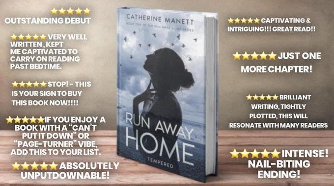 Manett's novel, Run Away Home, has been well received