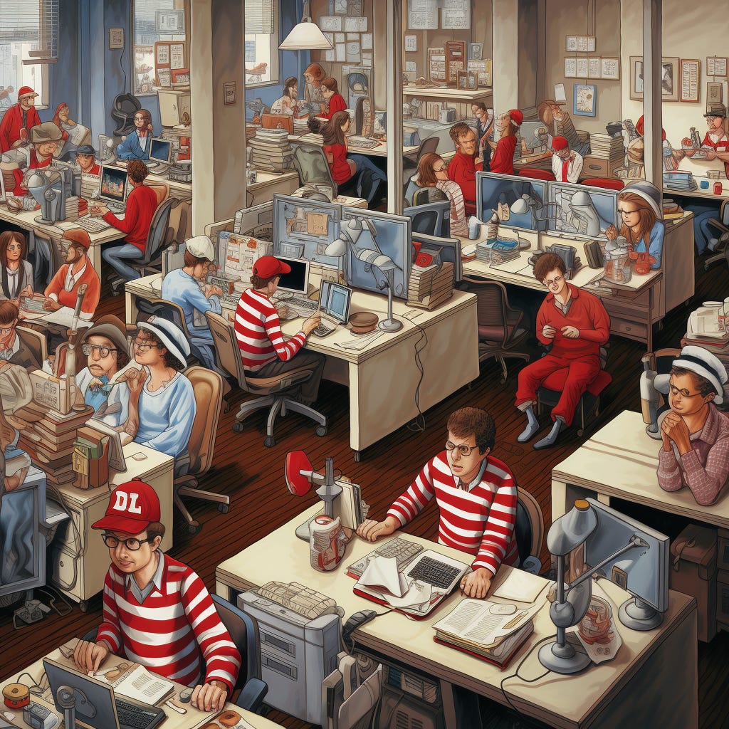 AI Where's Waldo?