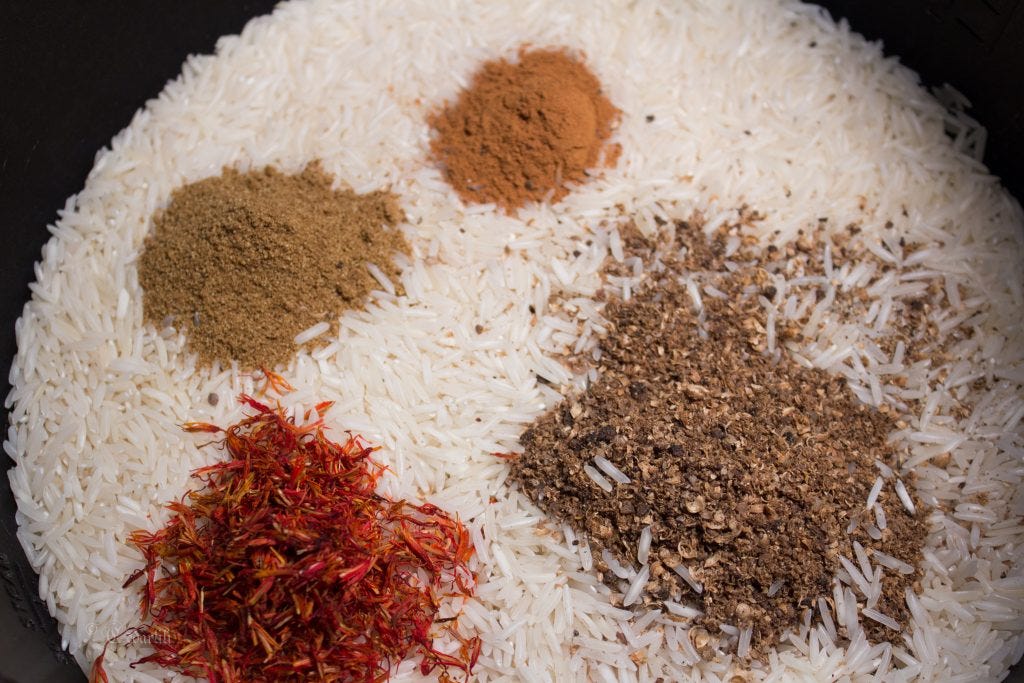 Spiced rice