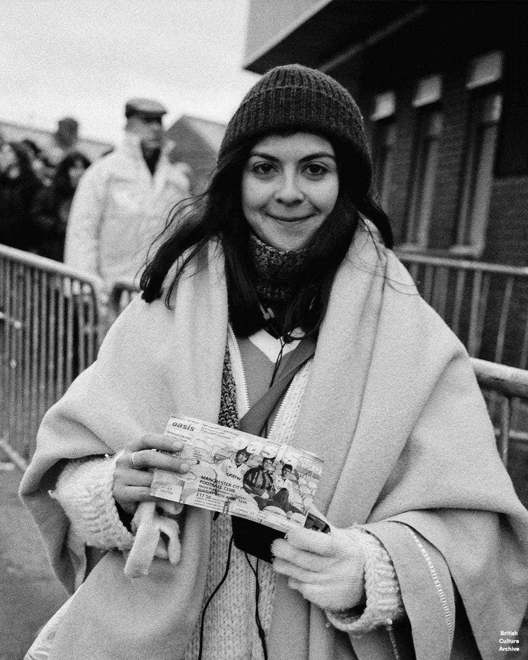 Oasis Fan - Maine Road, 1996. - Photo © Jon Shard / British Culture Archive. All rights reserved.
