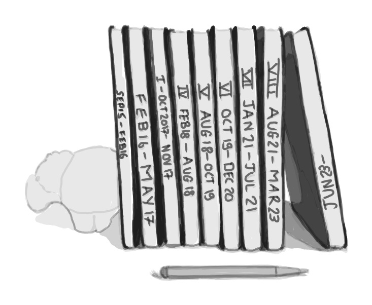 Illustration of journals