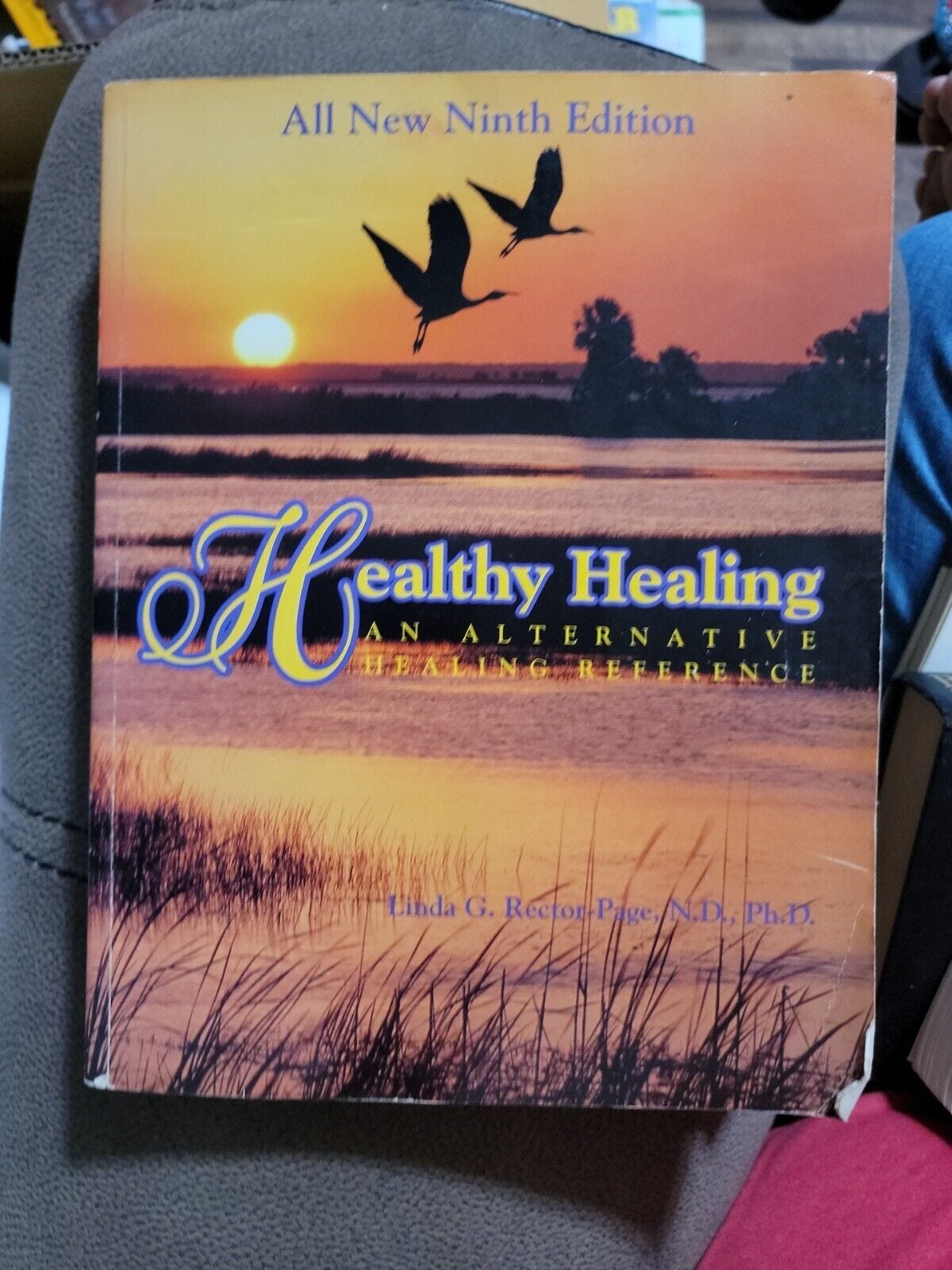 Healthy healing  An alternative healing reference, 9th Edition, by Linda Rector - Picture 1 of 2