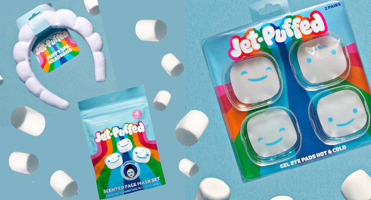 Jet-Puffed Debuts Beauty Line Inspired by Marshmallows