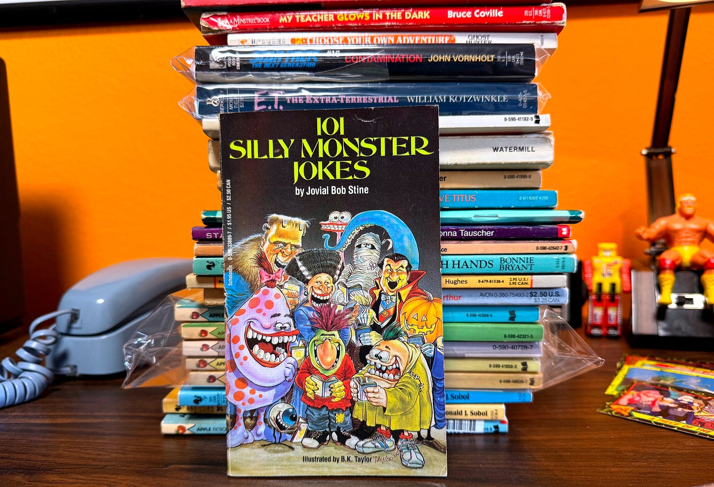 101 Silly Monster Jokes Jovial Bob Stine - Scholastic Book Fair - Nostalgia Nation