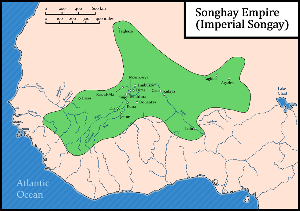 Territory of the Songhai Empire