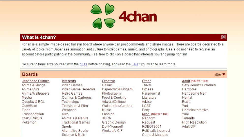 What Is 4chan, the Site at Heart of Celebrity Photo Scandal? - ABC News