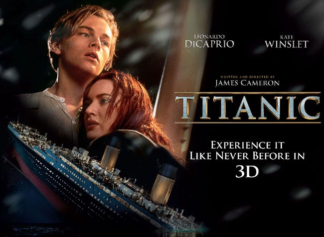 Titanic” – 3D or IMAX/Positive or Negative? | Vincent's Views