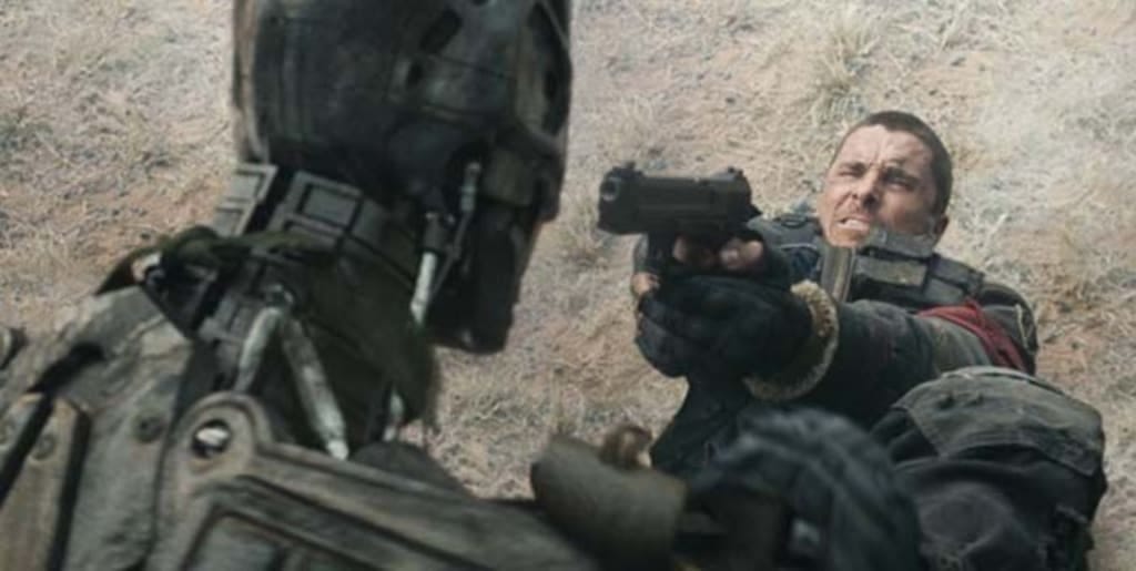 Terminator salvation Christian Bale pistol