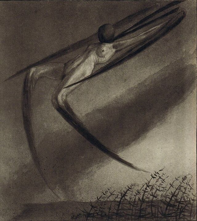 r/museum - Alfred Kubin - Every night a dream visits us (1900-1903)
