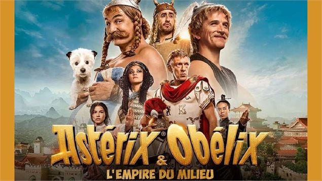 Cinéma « Astérix et Obélix : l'empire du milieu » à Les Houches