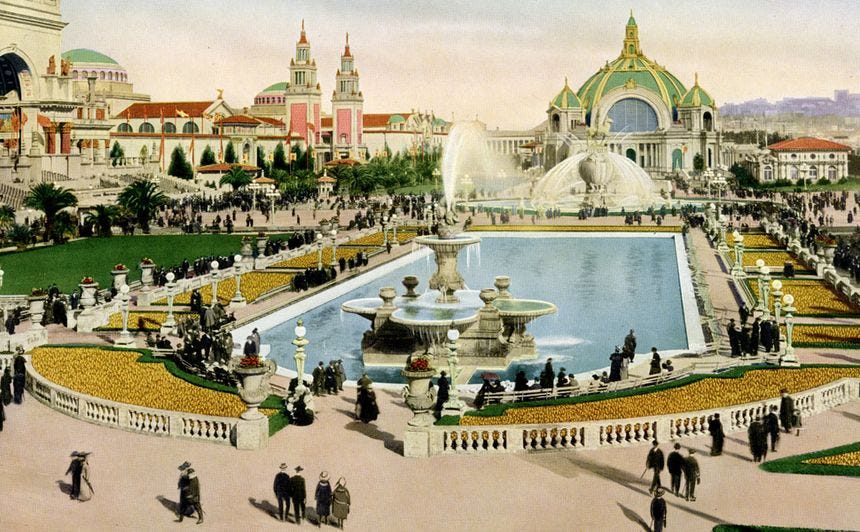 The 1915 World's Fair in San Francisco