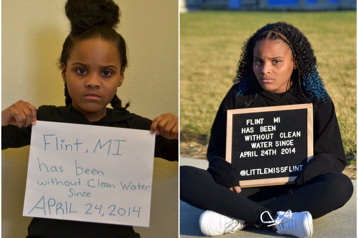 Fundraiser for Team Mari Water by LuLu Brezzell : Little Miss Flint Clean  Water Fund