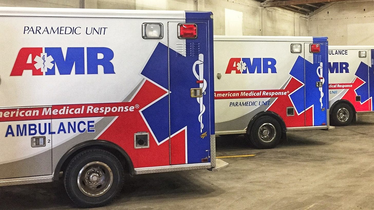 N.Y. county officials look at AMR data in search for replacement ambulance  service