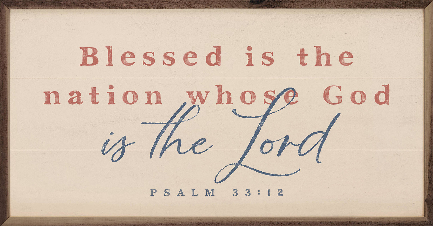 Is The Lord Psalm 33:12