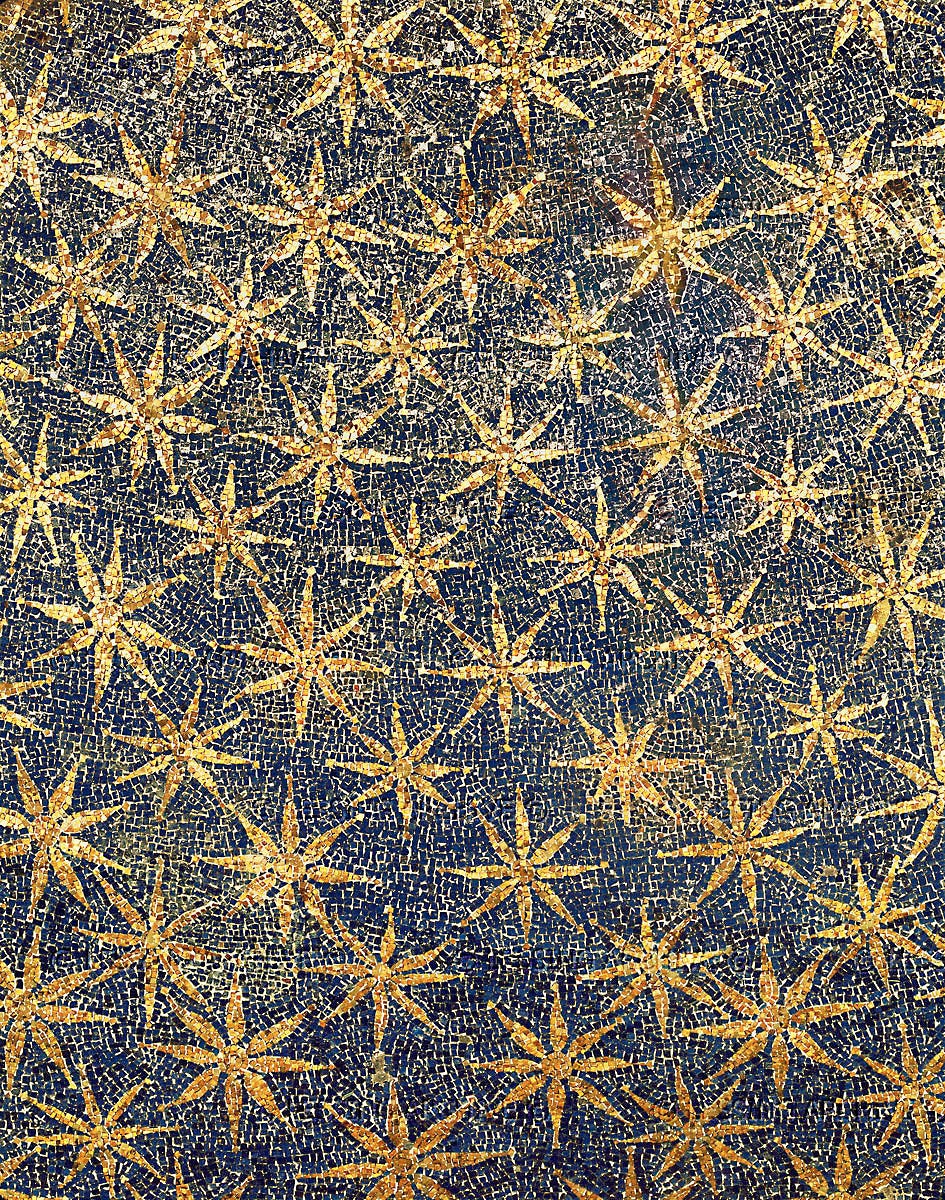 tits andronicus — alfiusdebux: Mosaic stars on the ceiling of the...