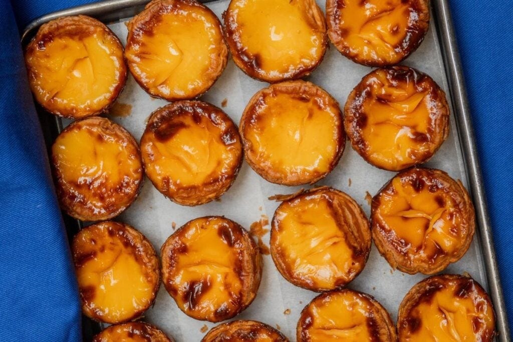 Hong Kong's egg tarts Bakehouse