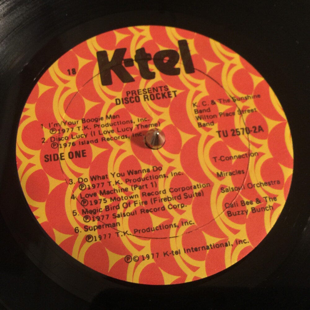 K-Tel was Spotify in 1978 — DAVID BELLARD