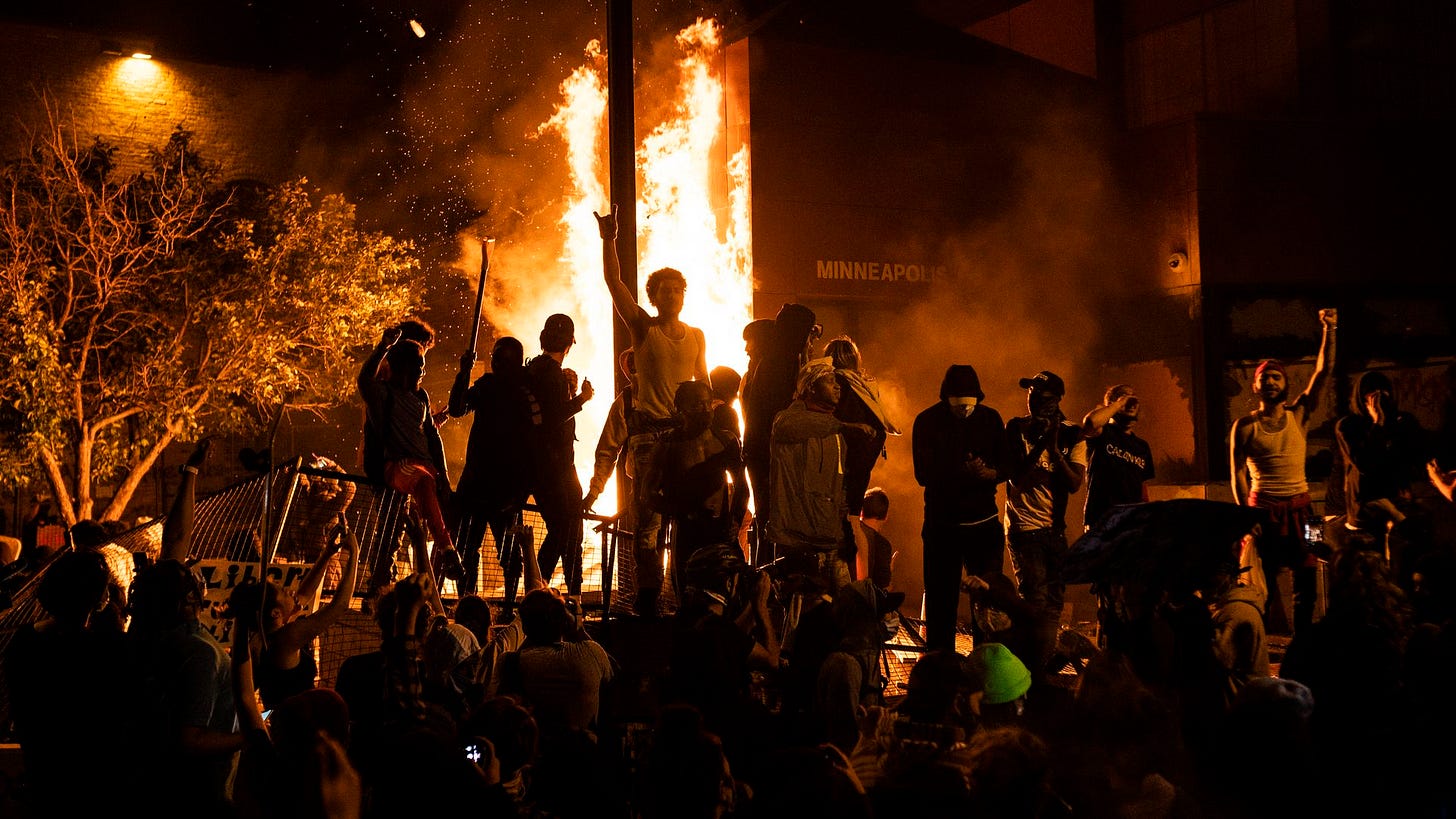 In photos: Protests over George Floyd's death grip Minneapolis
