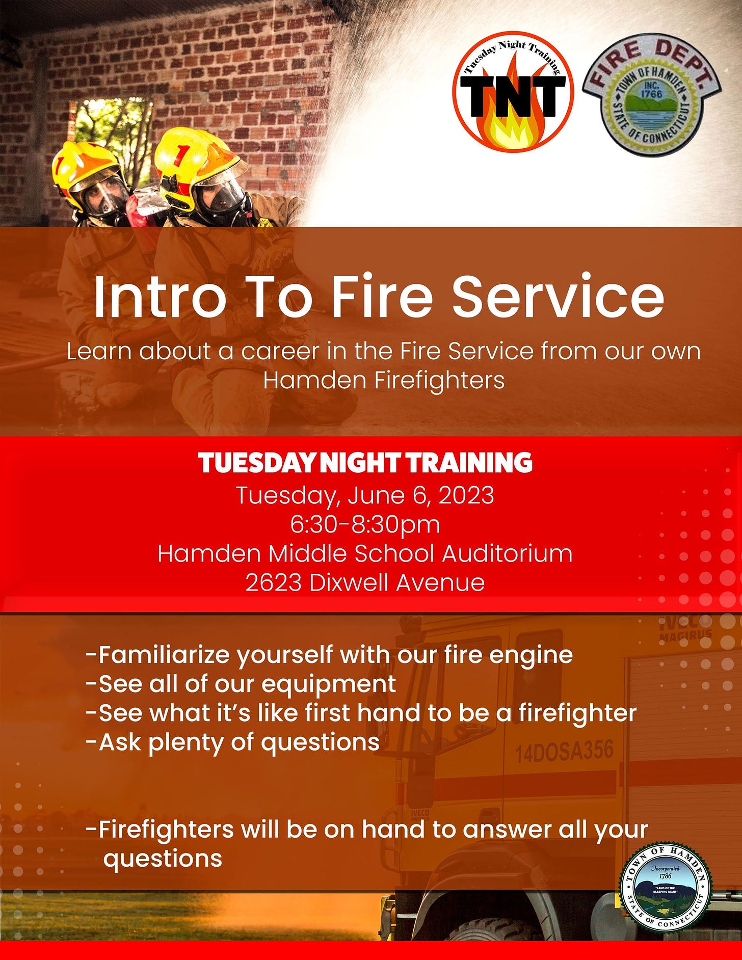 june 6 fire dept Intro To Fire Service