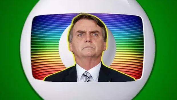 Bolsonaro planeja retirar a concessão da TV Globo em outubro - Jornal Opção
