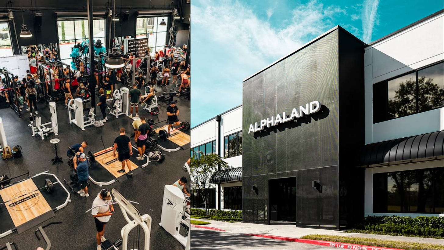 fitness influencers at alphaland