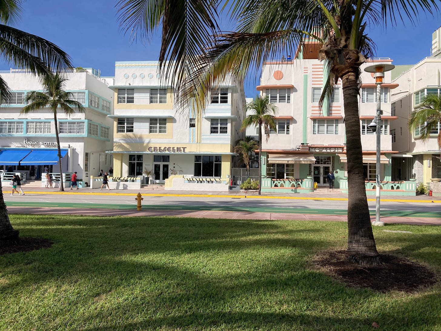 Art deco hotels in Miami Beach
