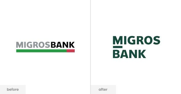 Migros Bank rebrands to express their differentiating values