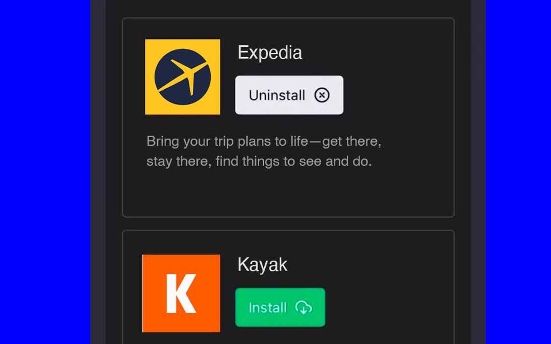 Premiers plugins ChatGPT pour les locations de vacances : Expedia et Kayak  - Simple Vacation Rental Management Software