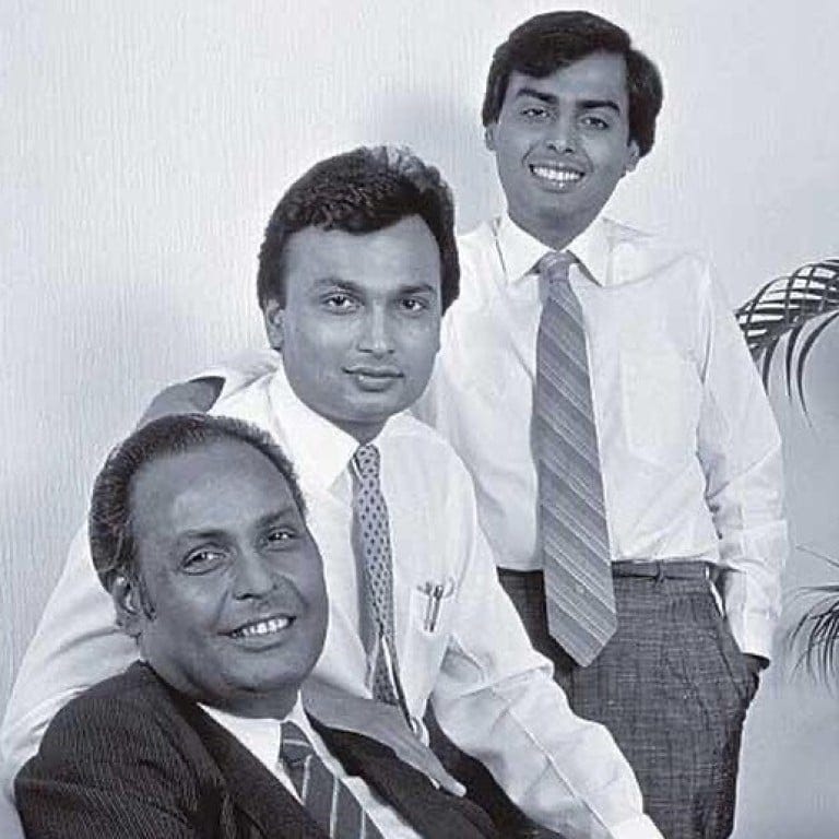 How Mukesh and Anil's father Dhirubhai Ambani started a billion-dollar  empire – from selling fried food to founding Asia's richest family business  | South China Morning Post