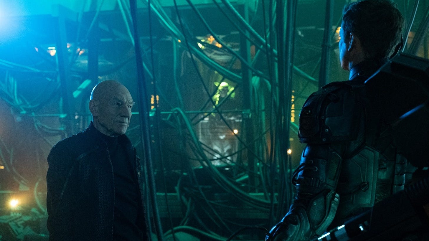 How Star Trek: Picard Pulled Off Jean-Luc's Journey Into The Borg Hive Mind