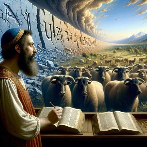 Amos 1:1 - "The words of Amos, who was among the herdmen of Tekoa, which he saw concerning Israel in the days of Uzziah king of Judah, and in the days of Jeroboam the son of Joash king of Israel, two years before the earthquake."