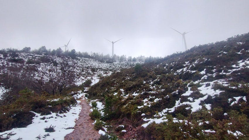 Etapa 7 del Camino Primitivo de Santiago entre Grandas de Salime y A Fonsagrada