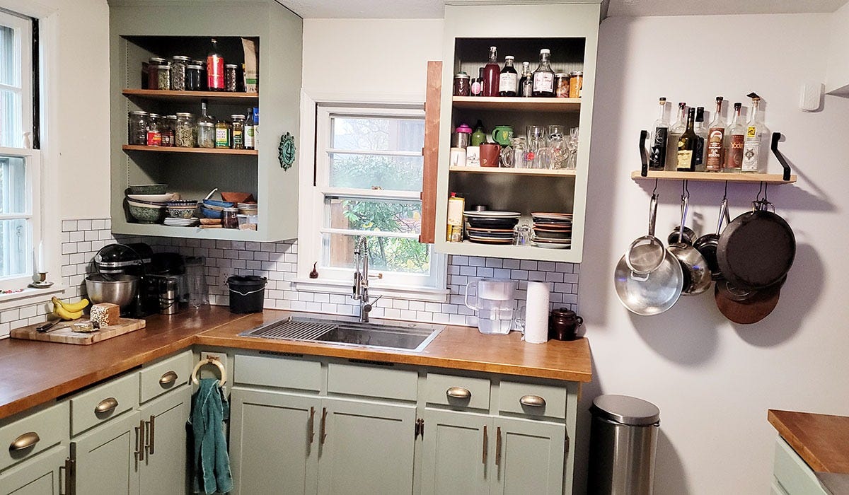 My clean kitchen. 