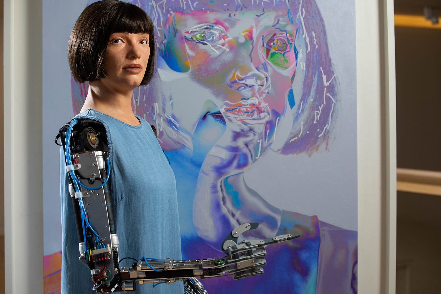 Why's Ai-Da, the World's First Robot Artist, Kind of Hot? - ArtReview
