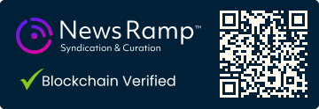 Blockchain Registration, Verification & Enhancement provided by NewsRamp™