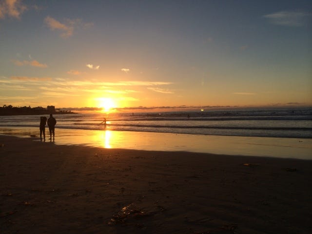 Sun sets at La Jolla Shores. Nov 14, 2014. Sun sets at La Jolla Shores. Nov 14, 2014.