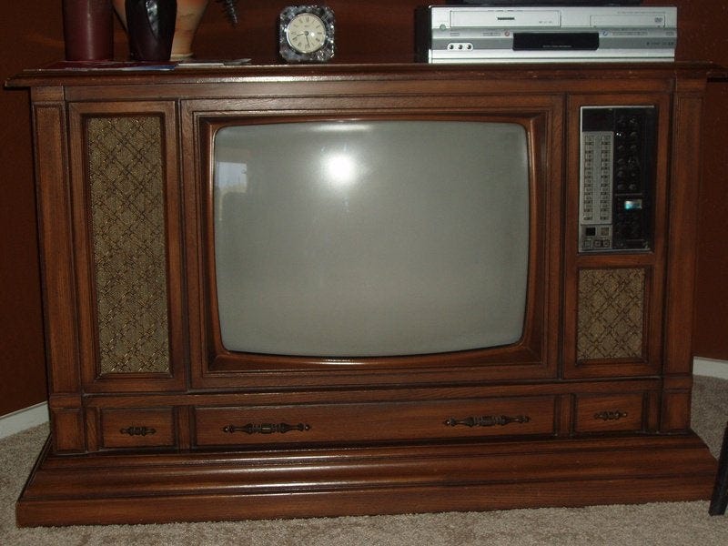 Console TVs: When a television set was also a piece of furniture. :  r/nostalgia