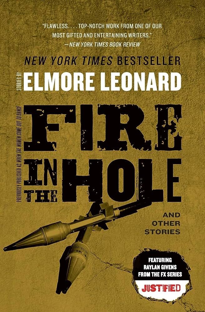 Fire in the Hole book cover, featuring two rocket launchers crossed