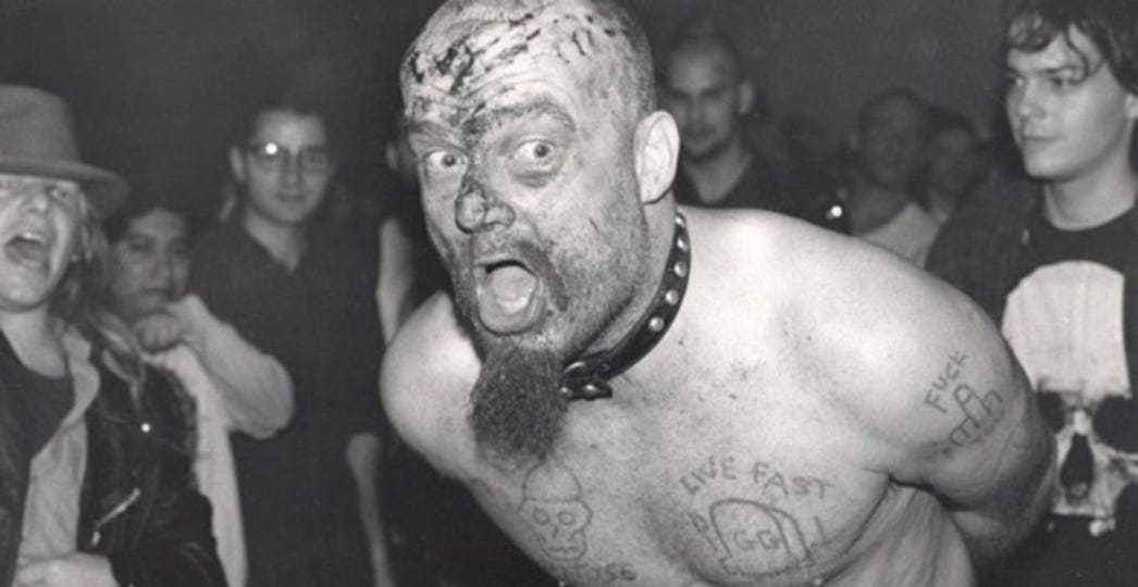 Il cazzo moscio di GG Allin: vita e (soprattutto) morte dell'ultimo Re del  Rock - la nuova carne edizioni