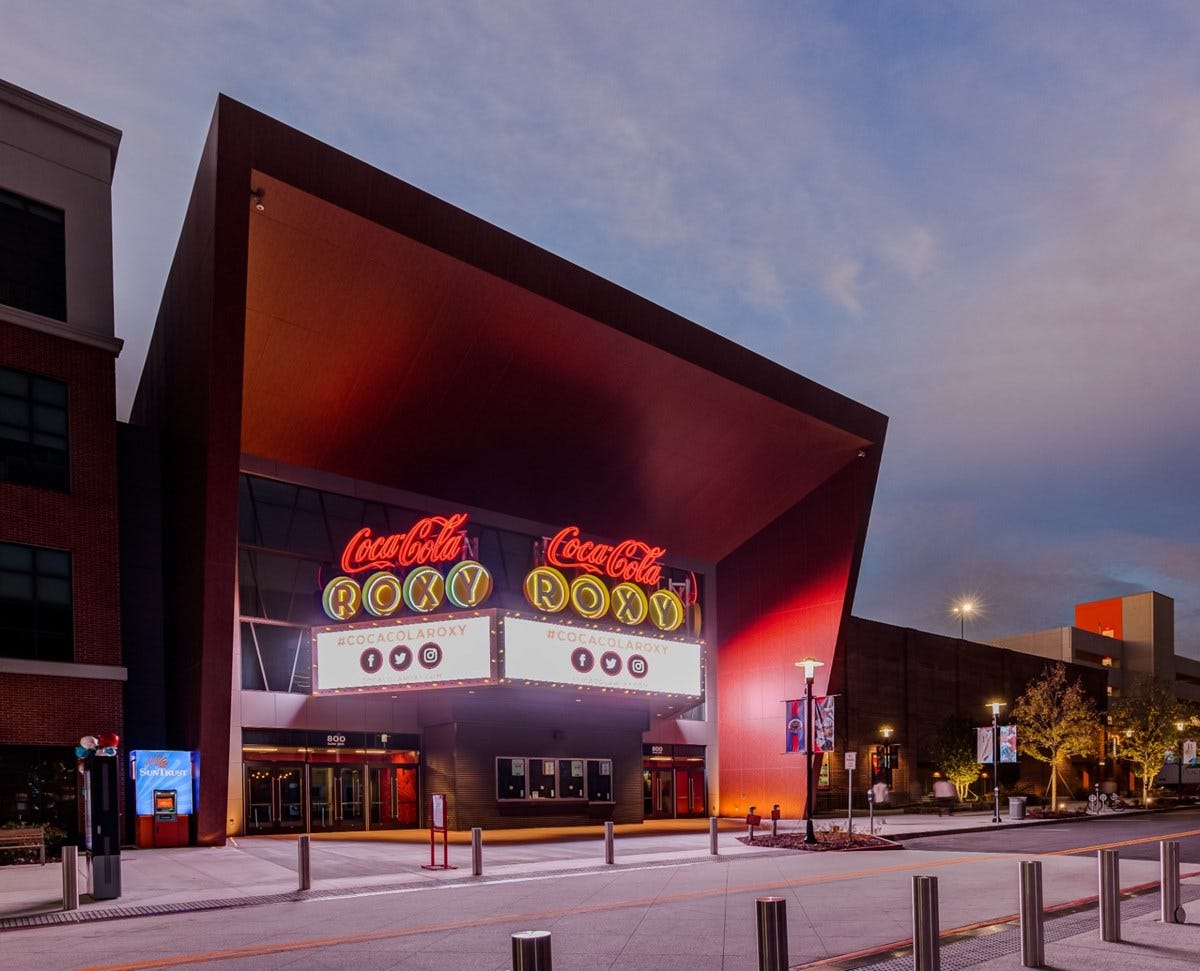 Coca-Cola Roxy Facade 