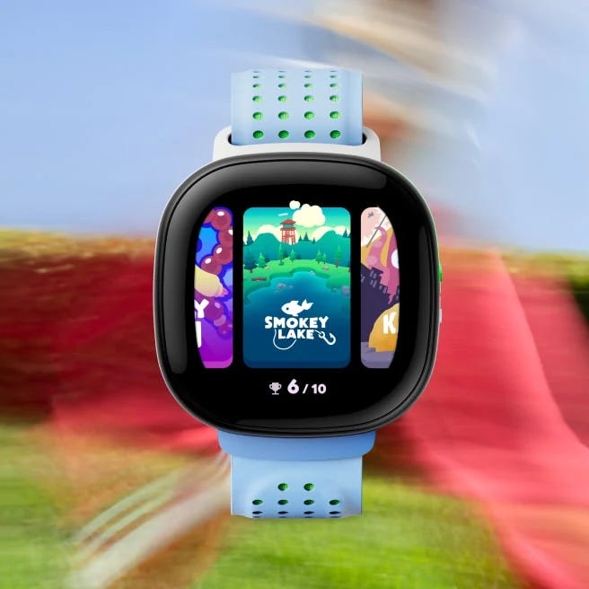 Fitbit Ace LTE - the smartwatch that makes movement fun for kids.